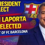 BREAKING : Joan Laporta Re-Elected As FC Barcelona President