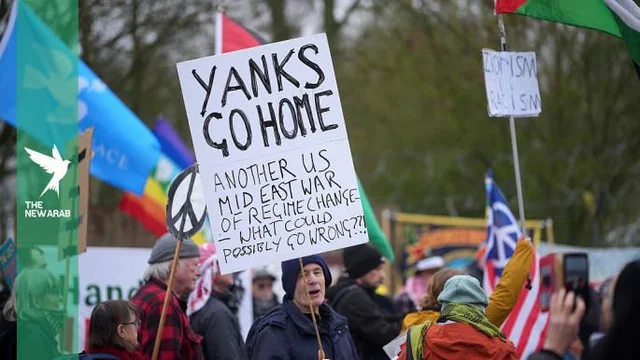 US starts using UK bases in war operation against Iran