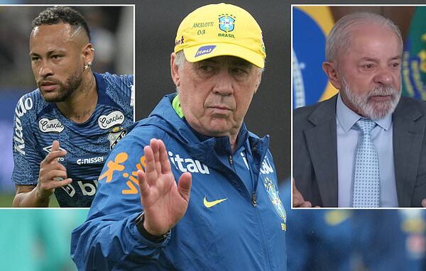Ancelotti Consults Brazil’s President Over Neymar’s World Cup Selection