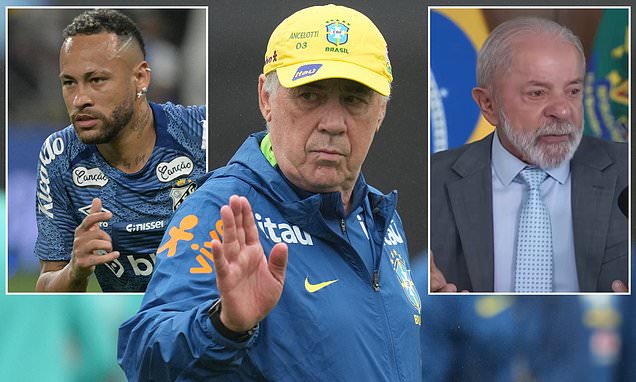 Ancelotti Consults Brazil’s President Over Neymar’s World Cup Selection