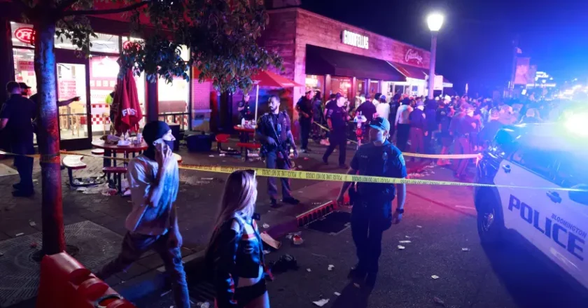 Another mass sho0ting near Indiana University leaves 9 injured (Photos)
