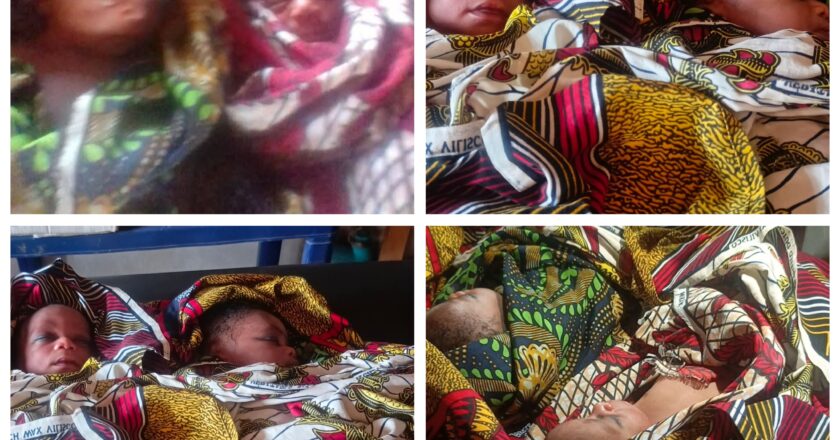 JUST IN : Newborn twins found abandoned in Benue bush