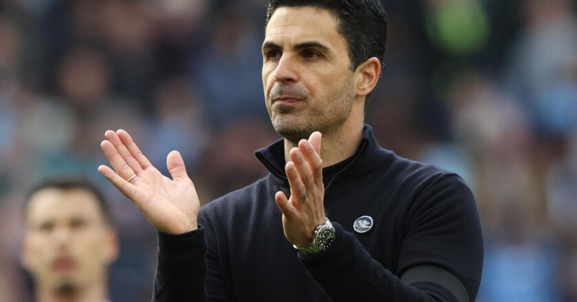 Arsenal haven’t given up on title despite surrendering lead – Arteta