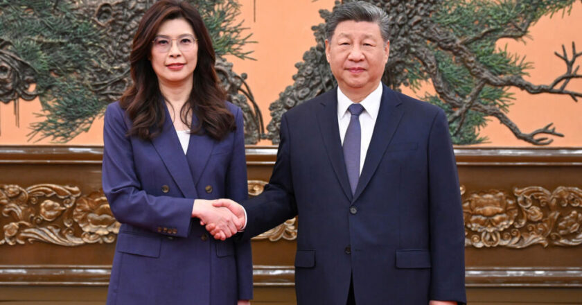 China and Taiwan will unite – Xi Jinping tells Taiwan’s opposition leader
