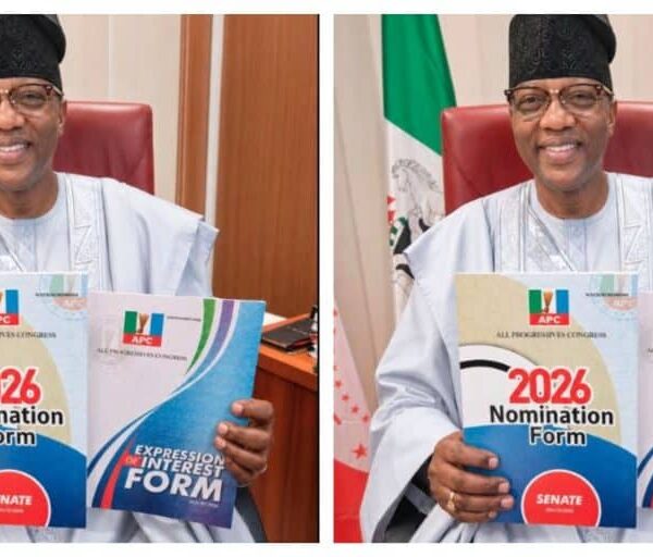Daniel dares gov Abiodun, picks nomination form despite adoption