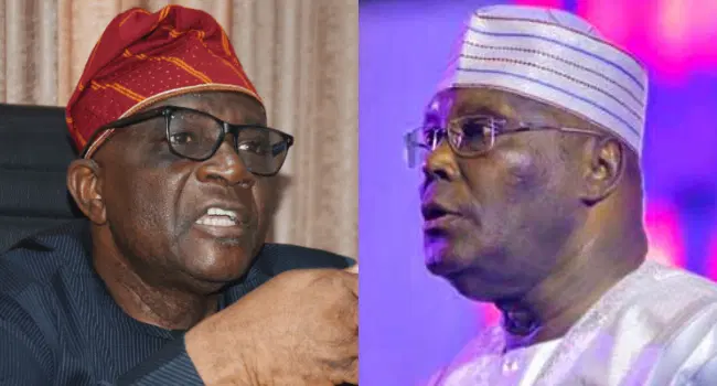 “‘Atiku still hasn’t learned—he should drop any thoughts of a 2027 bid,’ Onanuga reacts to his recent comments on power rotation.”