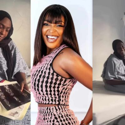 Blessing CEO calls on Nigerian doctors for help as she shares her scan results {PHOTOS}