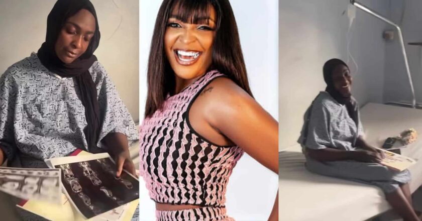 Blessing CEO calls on Nigerian doctors for help as she shares her scan results {PHOTOS}