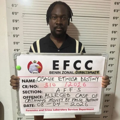 EFCC arrests football agent for 11m fraud in Benin