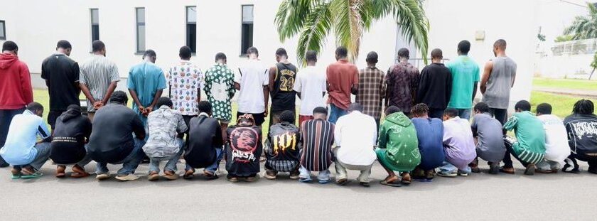 EFCC Raids ‘Yahoo Academy’ in Abuja, Arrests 31 Suspects