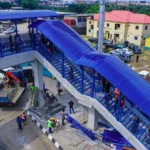 Couple Caught Engaging in Public having s€x on Lagos Bridge {VIDEO}