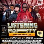 Kay9ice Set to Host “Rise Up” EP Listening Party with Star-Studded Performances