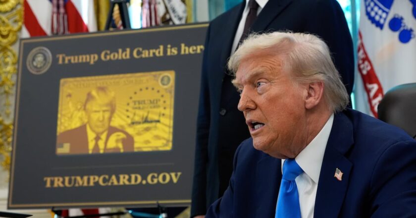 Trump “Gold Card” Visa Scheme Records First Approval