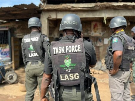 JUST IN : Lagos task force launches anti-crime patrol unit