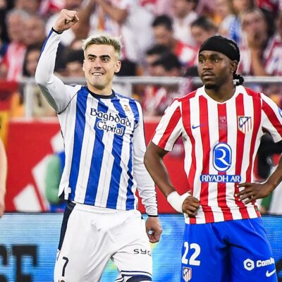 Lookman on target as Atlético fall to Real Sociedad in Copa del Rey final