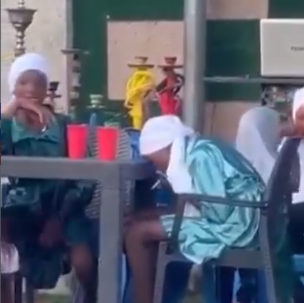 Underage Girl Found Smoking in Hidden Ibadan Bar Raises Alarm {VIDEO}