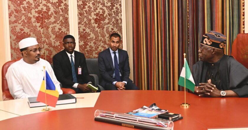 Tinubu Hosts Chad President Déby In Abuja [Photos]