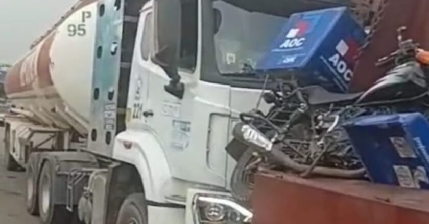 SAD : Tanker kills dispatch rider in Lagos crash