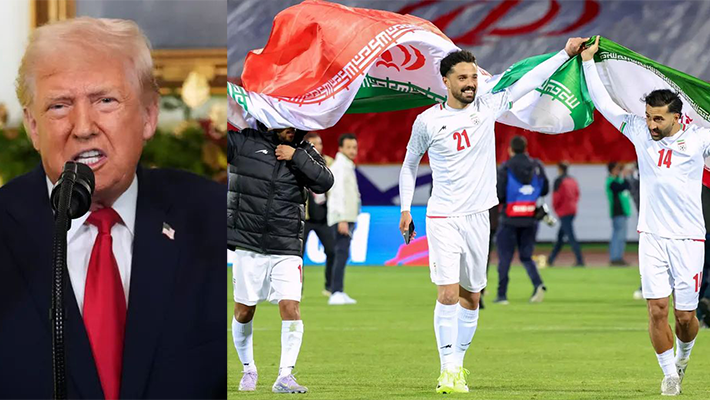 ‘I’m OK’with Iran playing in US at World Cup – U.S. President, Donald Trump says