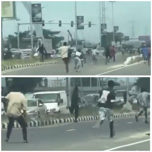 UPDATE : Police arrest hoodlums wielding machetes in viral Lekki video {VIDEO}