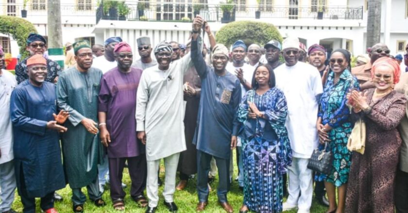 Ahead Lagos 2027, Sanwo-Olu endorses Hamzat for Lagos governor