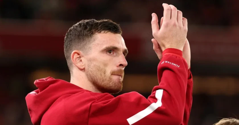 Andy Robertson to leave Liverpool at end of season