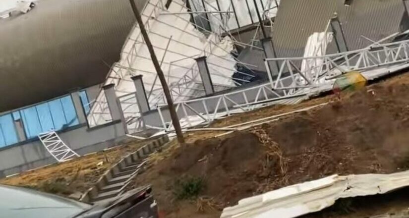 Rainstorm damages newly built $20B Kugbo Bus terminal in Abuja