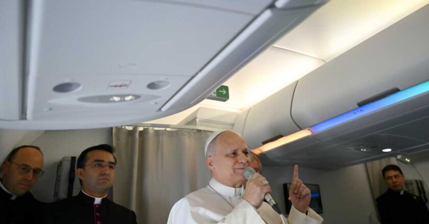 Pope Leo responds to Trump after US President attacked him for war criticism