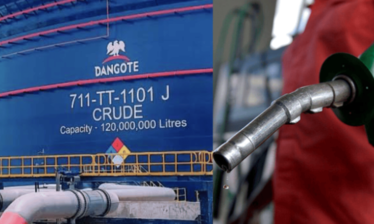 BREAKING : Dangote increases petrol price to N1,275 per litre