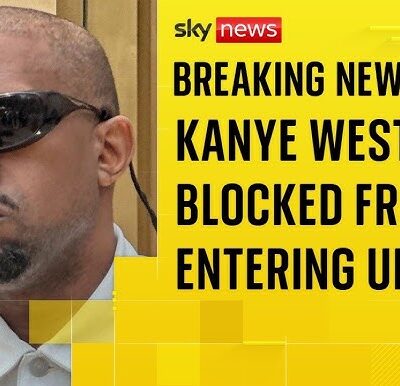 JUST IN : Rapper Rapper Kanye West barred from entering the UK