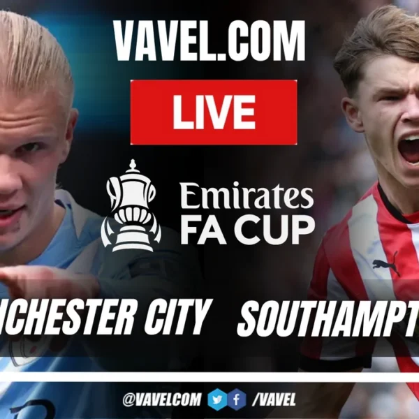 Man City beat Southampton 2-1 to reach FA Cup final