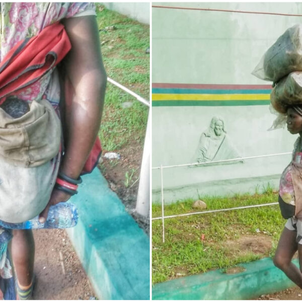 Mentally challenged woman delivers baby by roadside in Abuja