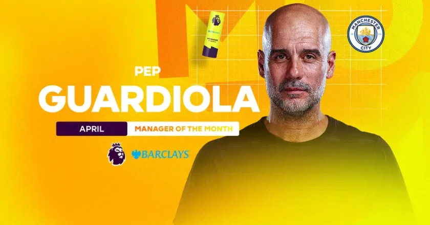 Guardiola Clinches 13th Premier League Manager Award, Gibbs-White Named Top Player