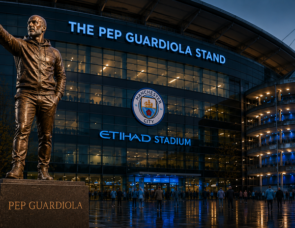 Manchester City To Honour Pep Guardiola With Stadium Stand And Statue