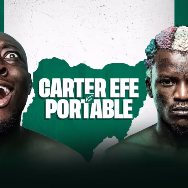 Carter Efe vs Portable Boxing Match Build-Up Heats Up as Anticipation Rises {VIDEO}