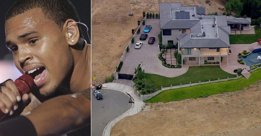 Suspect arrested following shooting outside Chris Brown’s home