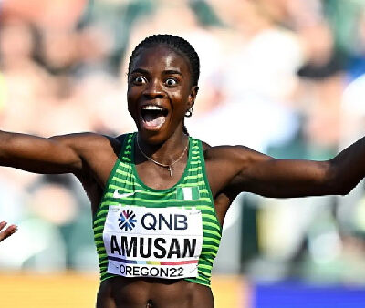 Tobi Amusan Leads Nigeria’s 45-Athlete Squad To African Championships In Accra