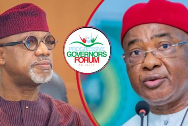BREAKING : APC Governors Forum Divided As Uzodimma, Abiodun Lead Separate Camps