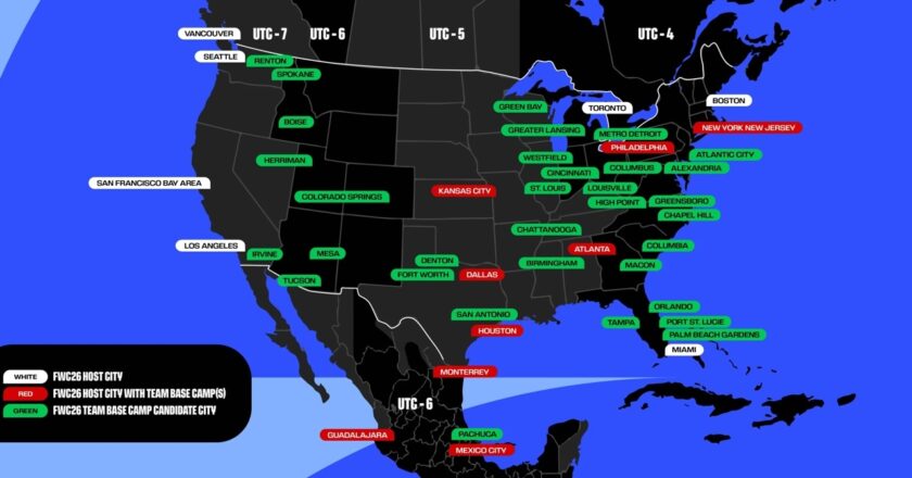 FIFA announces 48 World Cup team base training sites {Full list}