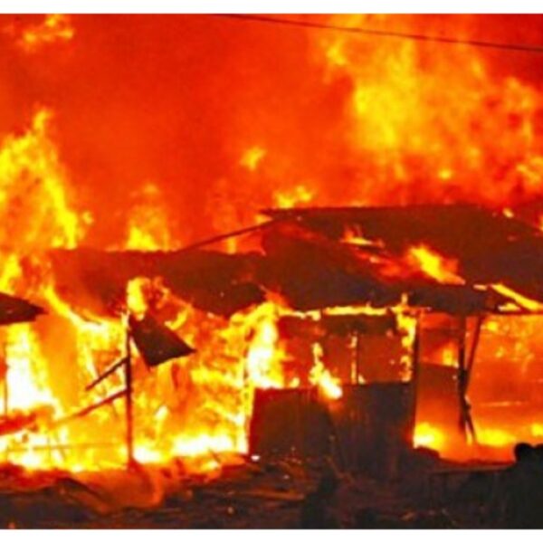 SAD : Fire razes residential building in Kwara