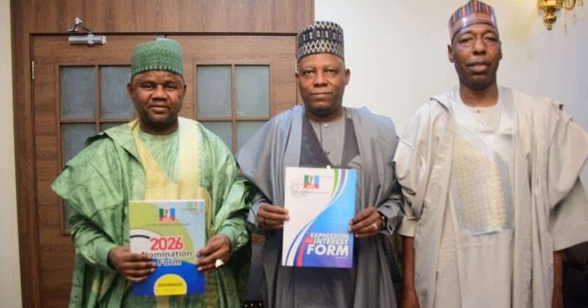 Zulum Backs Gubio as Preferred Successor, Sidelines VP’s Alleged Candidates