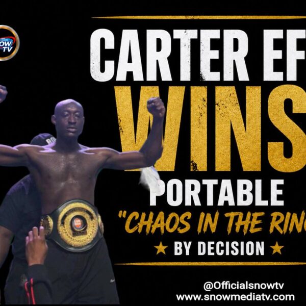 How Carter Efe Dashes Portable’s Title Bid, Claims Celebrity Boxing Crown {VIDEO}