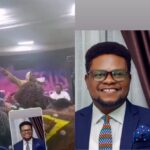 Moment RCCG pastor Tayo Sobowale was accused of attempted r@pe to his face by young lady at LAUTECH congregation (video)