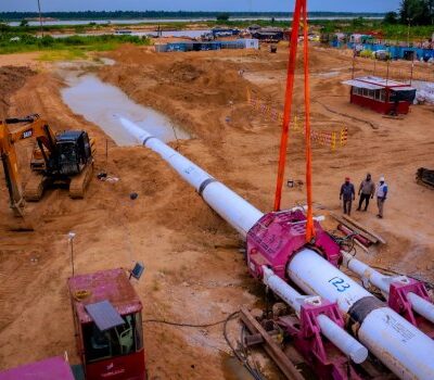 NNPC Completes River Niger Crossing on OB3 Gas Pipeline Project