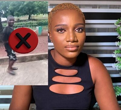 Nigerian woman films man who followed her during morning run, threatening to r@pe her while m@sturbating {VIDEO}