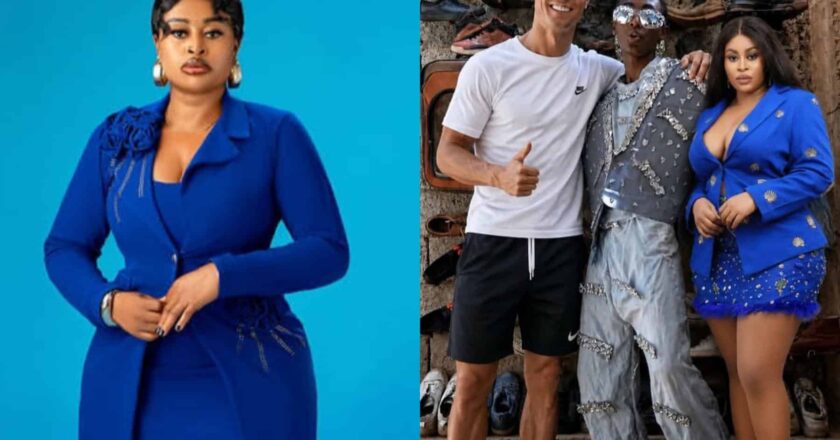 “My Great Igbo Brothers” – Sarah Martins Sparks Reactions With Ronaldo Photo