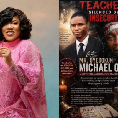 “What is the state government doing to prevent future occurrences?” – Toyin Abraham reacts to the recent killing in Oyo State