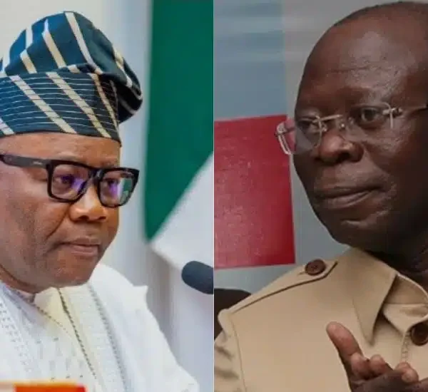 “I’ll Have You Removed From the Senate” – Akpabio, Oshiomhole Clash During Plenary