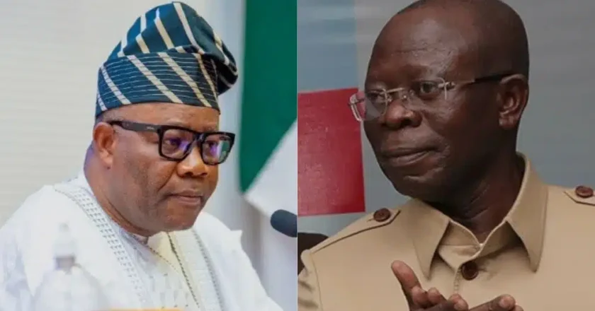 “I’ll Have You Removed From the Senate” – Akpabio, Oshiomhole Clash During Plenary