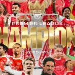 BREAKING : Arsenal Clinch Premier League Title After 22-Year Wait